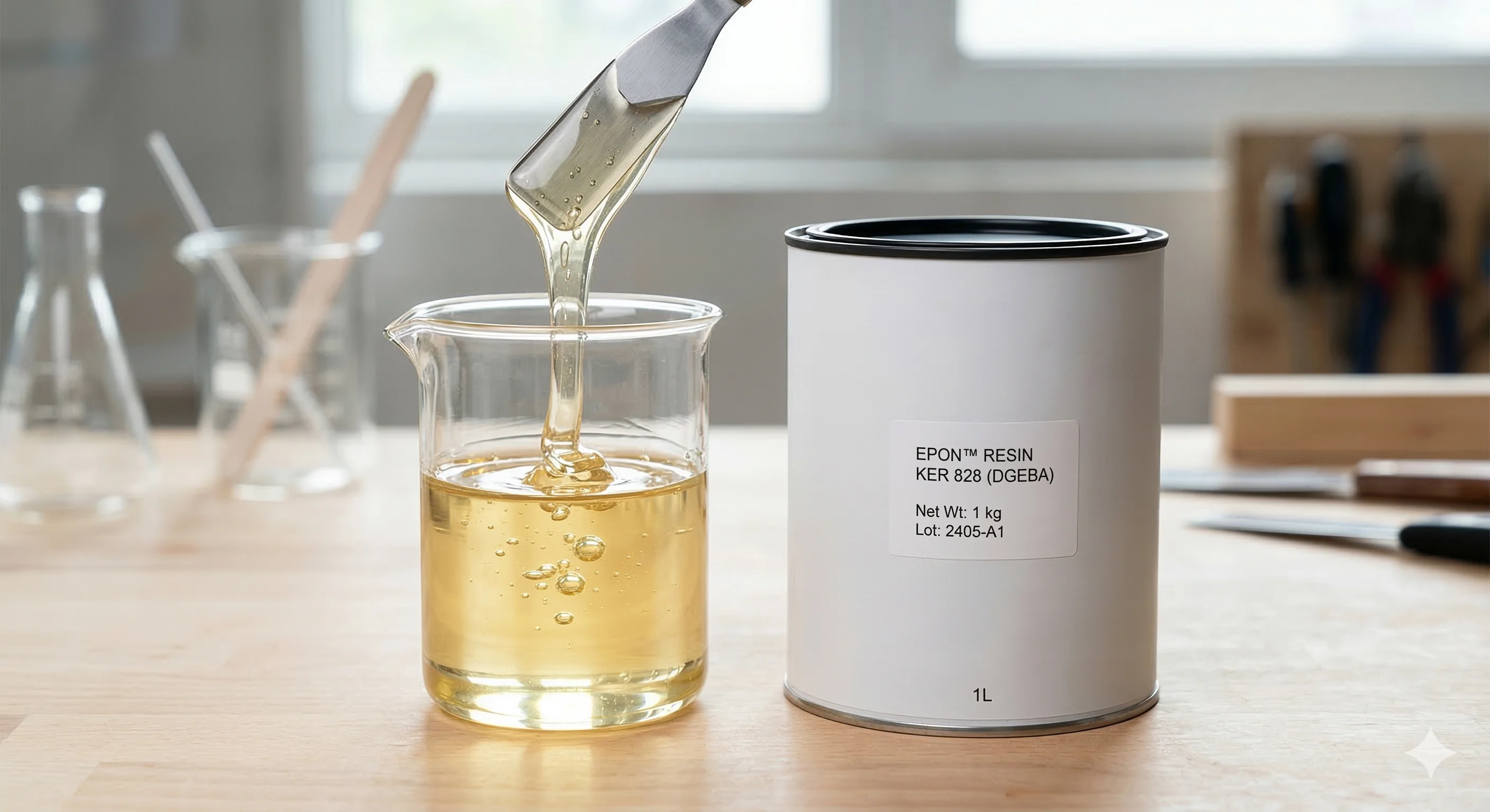 Эпоксидная СМОЛА (KER 828, DY 128)